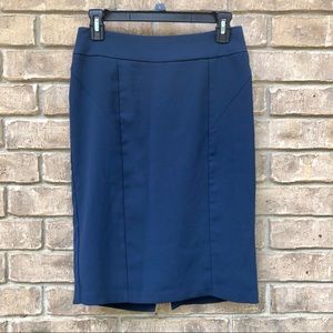 BCNU: navy pencil skirt